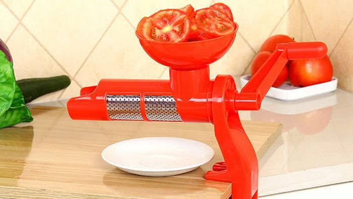 Как пользоваться ручной соковыжималкой для томатов? - 1001sovet.com