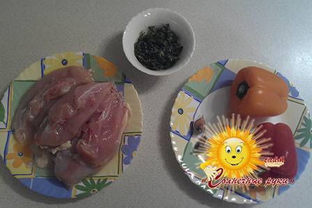 Рецепт курицы с болгарским перцем - sun-hands.ru