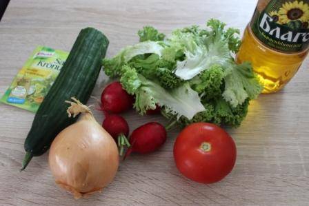 Овощной салат - sun-hands.ru