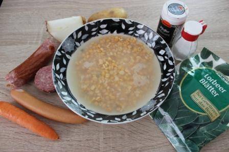 Гороховый суп с колбасой - sun-hands.ru