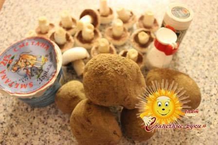 Картошка с грибами в духовке - sun-hands.ru