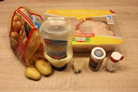 Курица с картошкой в духовке - sun-hands.ru