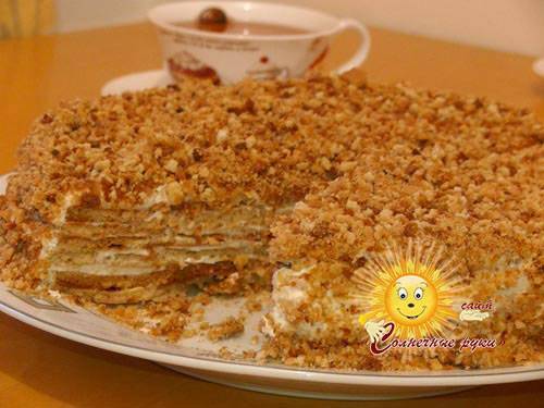 Рецепт медового торта «Любимый», очень вкусный - sun-hands.ru