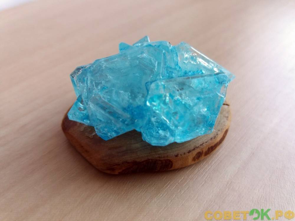 Как легко вырастить красивые кристаллы из квасцов - sovetok.ru