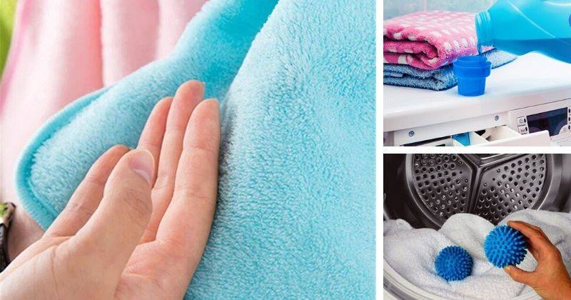 12 хитрых способов, как сделать даже старые махровые полотенца мягкими и пушистыми - cpykami.ru