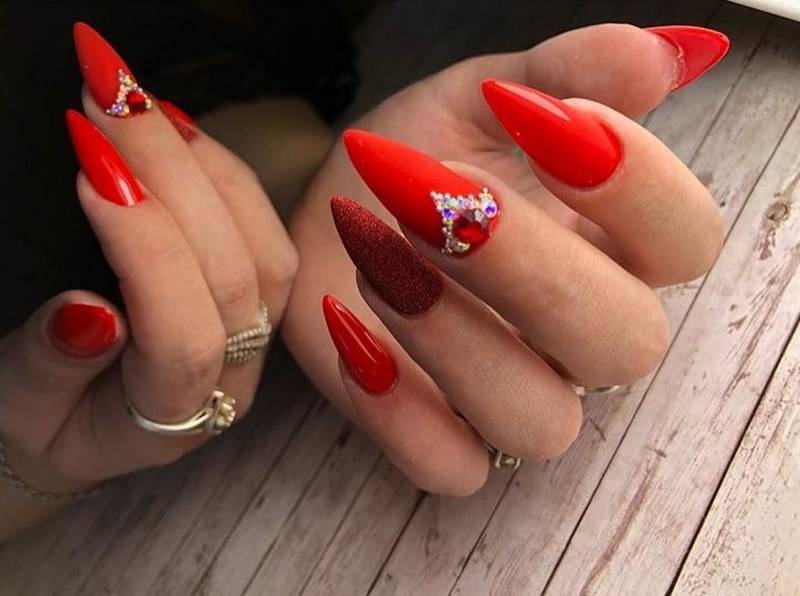 Дизайн острых ногтей: модные острые ногти — фото идеи в разных техниках - 1001sovety.ru