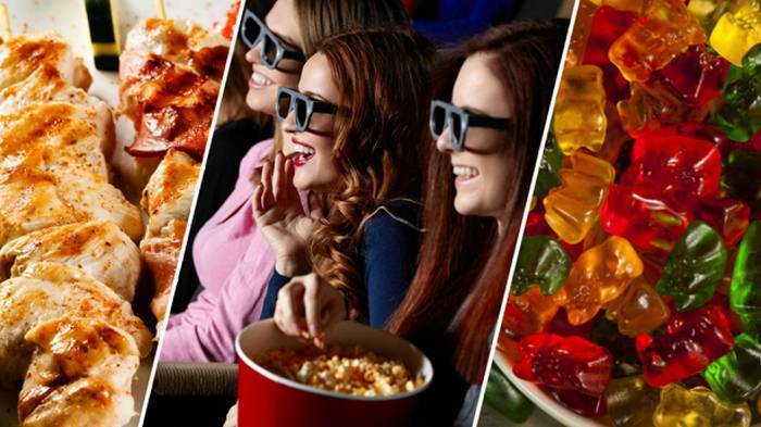 Что еще едят зрители в кинотеатрах разных стран мира, кроме попкорна - sovetnika.net