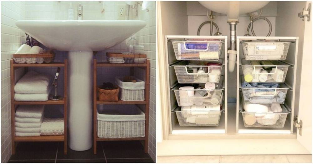 Полезные идеи для ванной, как красиво и компактно хранить вещи - cpykami.ru
