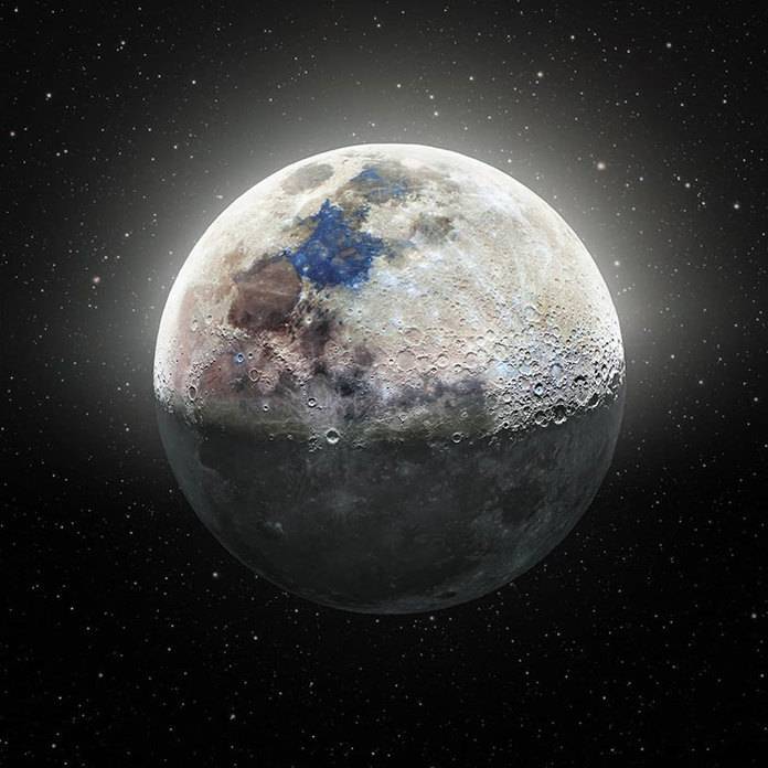 Фотограф сделал тысячи снимков Луны и собрал из них одно сверхчеткое изображение - flytothesky.ru