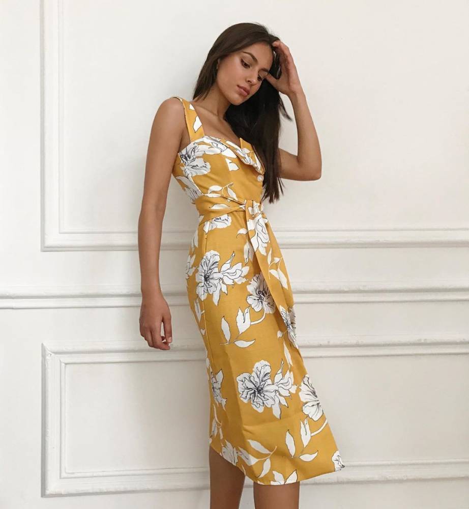 Модные льняные платья - all-for-woman.com