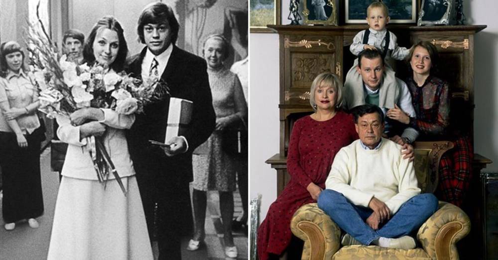 Знаменитости в кругу семьи. Фото из домашних архивов. Часть 15 в 2023 г Знаменит