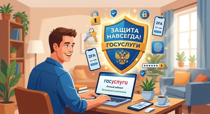 Как защитить аккаунт на Госуслугах раз и навсегда