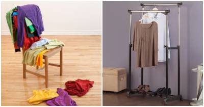 8 идей, где можно хранить ношенную одежду, чтобы не сбрасывать ее на стул - novate.ru