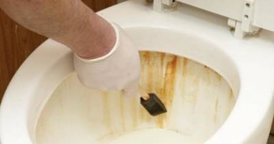Как избавиться от ржавчины в унитазе средствами, которые справятся не хуже, чем туалетный «утенок» - novate.ru