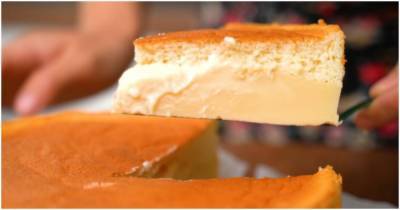 Волшебный пирог, который при выпечке сам разделяется на бисквит и заварной крем - cpykami.ru