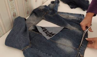 Посмотрите, как преобразилась джинсовая куртка всего за 30 минут - cpykami.ru