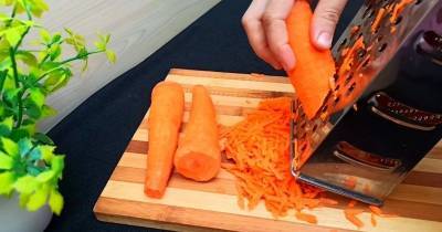 Таким образом тертую морковь вы еще не готовили. Очень вкусно получается - cpykami.ru