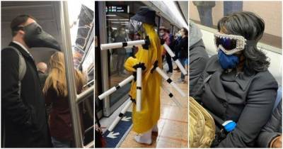 Будьте осторожны с маской, которую вы носите в метро - cpykami.ru