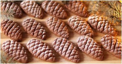 Печенье «Шишки» выглядит как настоящие шишечки, а делается проще простого - cpykami.ru