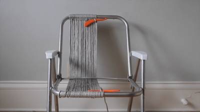Крутое обновление каркасного кресла: оригинальная идея, достойная повторения - cpykami.ru