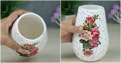 Интерьерная ваза из ничего: доступная техника, позволяющая создавать красоту - cpykami.ru