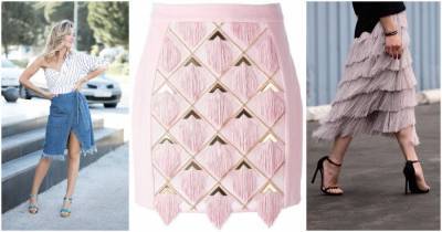 Необыкновенно красивые юбки с бахромой разной длины - cpykami.ru