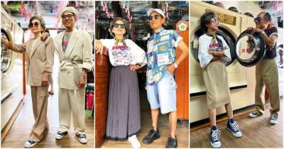 Пожилая тайваньская пара стала сенсацией в Instagram, примеряя одежду, забытую в прачечной - cpykami.ru - Тайвань