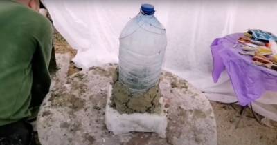 Красота для дома и участка из обычной пластиковой бутылки - cpykami.ru