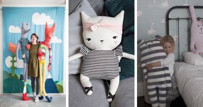 Креативные идеи мягких и душевных игрушек-подушек для засыпания - cpykami.ru