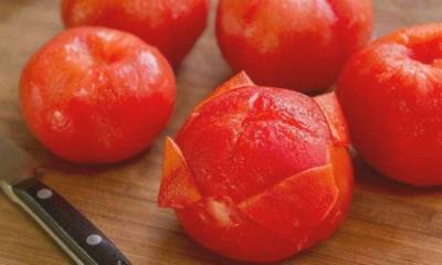 ​Как почистить томат от кожицы - polsov.com