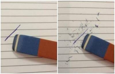 Почему стирать ручку синим ластиком - ошибка, и как резинка может пригодиться в быту - novate.ru