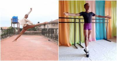 Фантастический балет нигерийского мальчика набирает обороты в Instagram - cpykami.ru - Нигерия