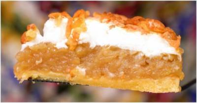 Вместо шарлотки: самый нежный и ароматный яблочный пирог «Облака» - cpykami.ru