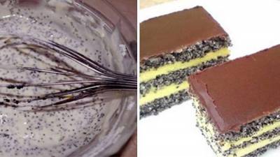 Рецепт макового торта с шоколадом - 1001sovet.com