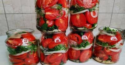 У этой закрутки на зиму рассол даже вкусней, чем помидоры! Обязательно к повторению - cpykami.ru