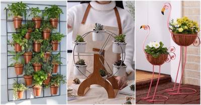 17 подставок для растений, чтобы эффектно показать все ваши комнатные растения - cpykami.ru