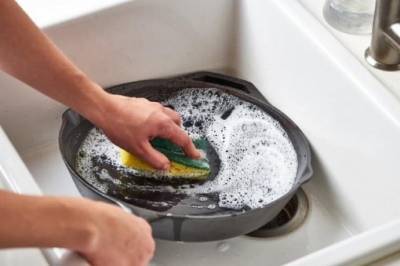 ​Хороший способ очистки сковородок - polsov.com