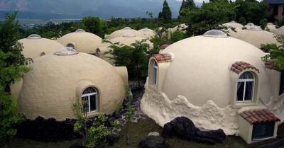 Сколько простоят купольные дома из пенопласта, которые построили за 2 часа - takprosto.cc - Япония
