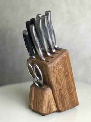 Отмываем деревянную подставку для ножей - polsov.com