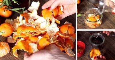 Перестаньте выбрасывать мандариновые шкурки! Делайте натуральные средства для чистоты и красоты - cpykami.ru