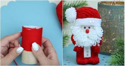 Милый дед мороз своими руками. Прекрасное украшение для всей новогодней поры - cpykami.ru
