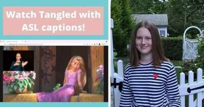 17-летняя девочка создает приложение на языке жестов, чтобы фильмы Disney были доступны каждому ребенку - cpykami.ru