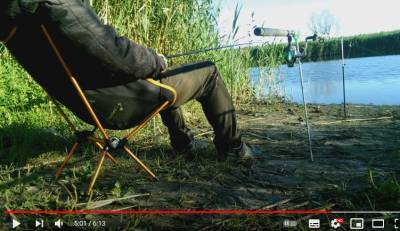 Сверхлегкий складной стул для рыбалки из Китая. - sdelay.tv - Китай