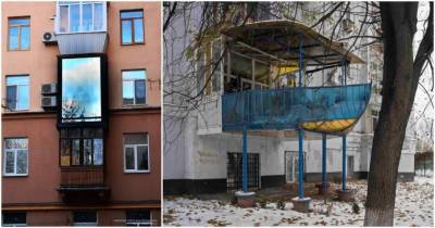 Очень нетривиальные балконы, которые вызывают как восхищение, так и смех - cpykami.ru