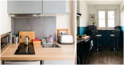Лучшие идеи для экстремально маленьких кухонь, которые были подсмотрены у парижан - cpykami.ru - Париж