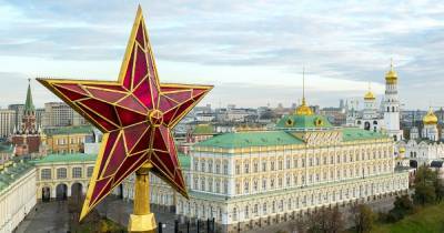 Как пятиконечная звезда заменила двуглавого орла на башнях Московского Кремля - novate.ru - СССР - Российская Империя