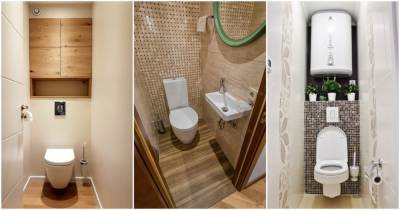 Туалет в хрущевке — большие возможности самой маленькой комнаты в доме - cpykami.ru