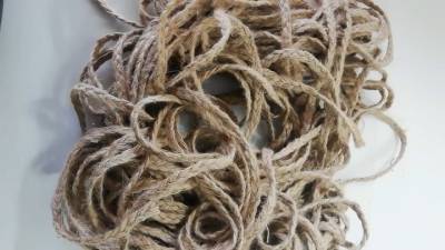 Полезно и красиво! Интересный и стильный способ плетения джутовой веревкой - cpykami.ru