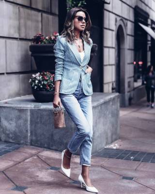 Как носить джинсы в офис, чтобы выглядеть неотразимо - all-for-woman.com