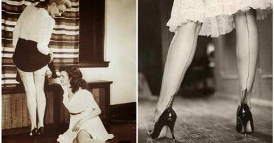 Зачем женщины в середине ХХ века рисовали стрелки на голых ногах - novate.ru - СССР